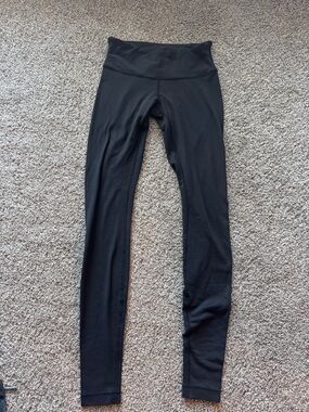 Lululemon High-Waist Black Leggings